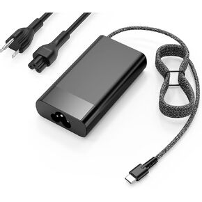 90W 65W USB C Laptop Charger Power Adapter Replacement for HP Spectre x360, EliteBook 1040 G4,Chromebook Fast Charging Type C Travel Laptop Power Cord Supply