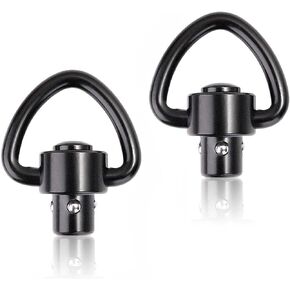 EAmber QD Sling Swivel Mount 2 Point Sling Qd Quick Detach/Release, 2 Pcs