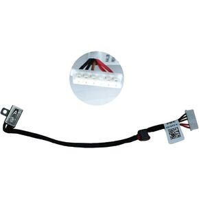 DC-in Jack Power Connector Socket with Cable Harness for Dell Inspiron 5559 5558 KD4T9 Vostro 3558 Series Laptop