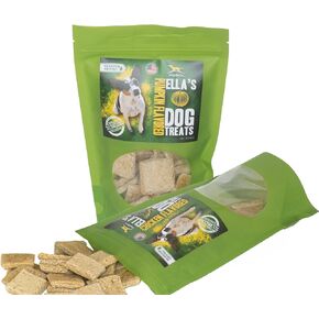 Ella's Diabetic Dog Treats 24 oz - 3 Flavors -Low Glycemic Ingredients - Vet Approved - Made in USA by Owners of Diabetic Dogs - Designed to Help Keep Sugar Levels Balanced