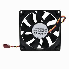Twinklebay 80x15mm Cooling Fan, Replace AFB0812SHB DC Brushless Cooling Fan, 80mm by 80mm by 15mm with TX3 Connector (DC12V 0.4A)