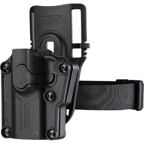 Mega-fit Holster with Low Ride Belt Loop, Fits Most Popular Full Size and Compact Semi-Automatic Pistols, Left/Right Handed Options