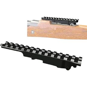 GOTICAL Mauser K98 Rifle 7/8 Weaver Picatinny Rail Base Scope Rear Sight Mount Accessory