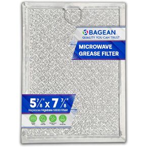 Microwave Filter Replacement for Frigidaire 5303319568 Grease Filter for Microwave 7.9 x 5.9" (2-Pack)