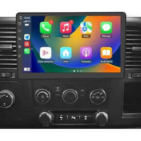AWESAFE Car Radio Stereo for Chevy Chevrolet Silverado Tahoe Equinox GMC Sierra Yukon with Wireless CarPlay Android Auto 10 inch Touch Screen