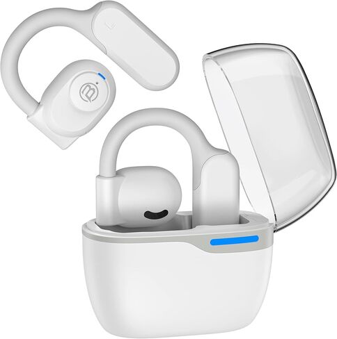 سماعات أذن مفتوحة من BUGANI، سماعات بلوتوث لاسلكية مع صوت ستيريو هاي فاي، ENC Clear Talk، وقت تشغيل 30 ساعة، مقاومة للماء IPX5، سماعات أذن مفتوحة للتمارين المنزلية للياقة البدنية in Kuwait