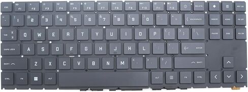 لوحة مفاتيح بديلة جديدة لـ HP Omen 15-EN 15-EK 15-EK0013DX 15-EK0020CA 15-EN1013DX 15-EN0023DX للوحة مفاتيح الكمبيوتر المحمول AMD RGB بإضاءة خلفية ملونة الولايات المتحدة in Kuwait