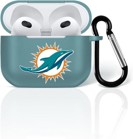 fit Broncos for AirPods Pro 2 Case Cover, Designed for AirPods Pro 2 Case,[Three-Layer Upgraded Protection] Soft Skin Friendly Liquid Silicone Case Cover Accessories with Keychain in Saudi Arabia