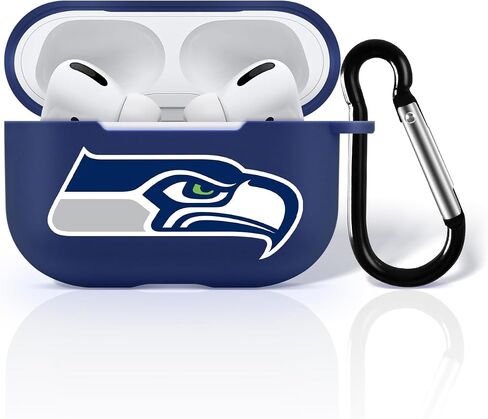 fit Broncos for AirPods Pro 2 Case Cover, Designed for AirPods Pro 2 Case,[Three-Layer Upgraded Protection] Soft Skin Friendly Liquid Silicone Case Cover Accessories with Keychain in Saudi Arabia