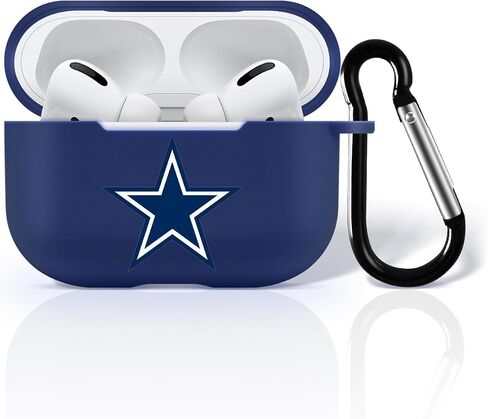 fit Broncos for AirPods Pro 2 Case Cover, Designed for AirPods Pro 2 Case,[Three-Layer Upgraded Protection] Soft Skin Friendly Liquid Silicone Case Cover Accessories with Keychain in Saudi Arabia
