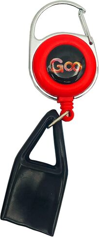 Goo Sticks Lighter Leash (Random Color) (Single Leash) - Retractable Leash Lighter - Single Clip for Convenience - Retractable Lighter Holder Keychain with Clip - Random Color (1 Count) in Saudi Arabia