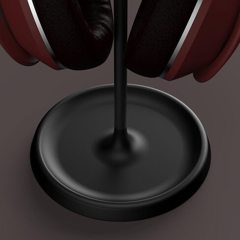 Heightened Headphone Stand, Deskt Headphone Stand with Headphone Cable Storage Clip, Heavy Duty Gaming Headphone Stand with Base Curved Storage Applicable to Sony, Bose, Beats AirPods MAX in Kuwait
