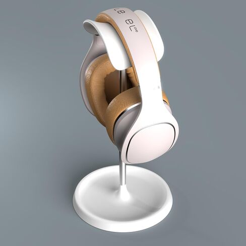 Heightened Headphone Stand, Deskt Headphone Stand with Headphone Cable Storage Clip, Heavy Duty Gaming Headphone Stand with Base Curved Storage Applicable to Sony, Bose, Beats AirPods MAX in Kuwait