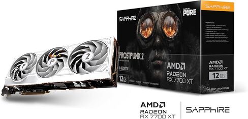 Sapphire Pure AMD Radeon™ RX 7700 XT FROSTPUNK 2 Edition in Kuwait