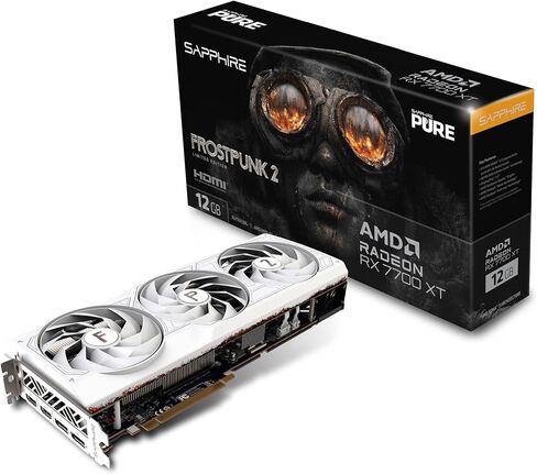 Sapphire Pure AMD Radeon™ RX 7700 XT FROSTPUNK 2 Edition in Kuwait