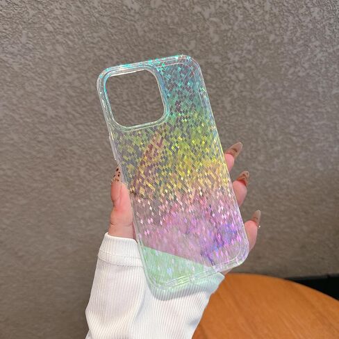 Magnetic for iPhone 17 Case Women Girls,[Compatible with MagSafe] [Holographic Iridescent Color Changing Effect] Fashion Slim Cute and Unique Matt Protective Phone Cover in Saudi Arabia