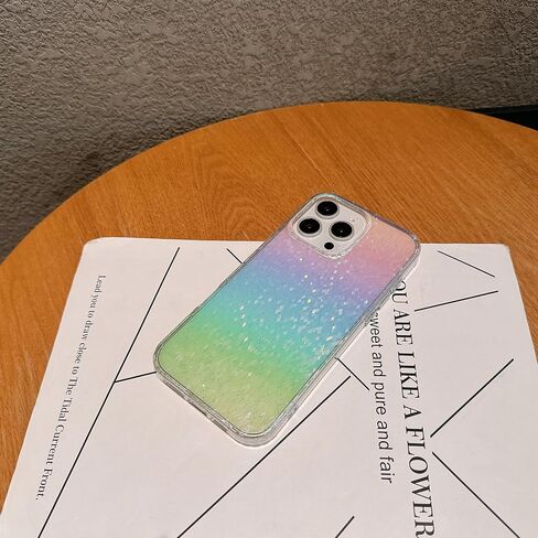 Magnetic for iPhone 17 Case Women Girls,[Compatible with MagSafe] [Holographic Iridescent Color Changing Effect] Fashion Slim Cute and Unique Matt Protective Phone Cover in Saudi Arabia