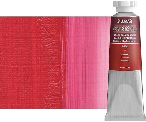 Lukas 1862 Professional Artist Oil Paint - Titanium White, 37 mL - Outstanding Lightfastness, Non-Yellowing, with Beeswax for Smooth, Buttery Texture, Consistent Hue, Ideal for Professional Artists in Saudi Arabia