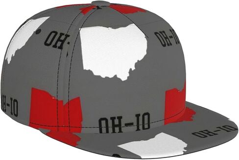 Cartoon Animal Baseball Cap for Men Women Classic Snapback Hip Hop Flat Bill Brim Adjustable Visor Beach Trucker Hat in Saudi Arabia