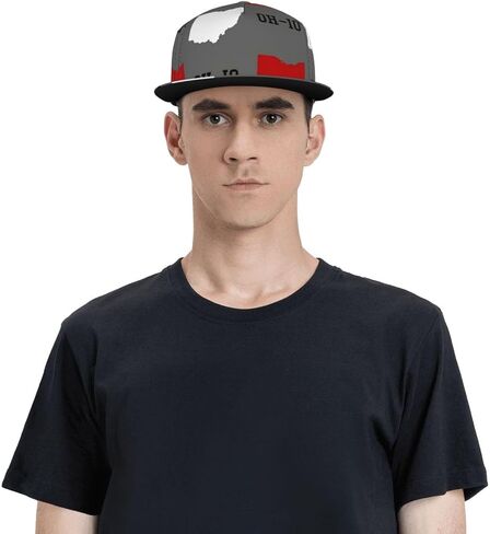 Cartoon Animal Baseball Cap for Men Women Classic Snapback Hip Hop Flat Bill Brim Adjustable Visor Beach Trucker Hat in Saudi Arabia