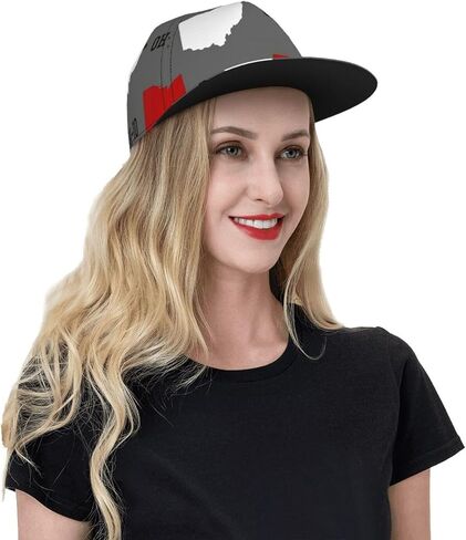 Cartoon Animal Baseball Cap for Men Women Classic Snapback Hip Hop Flat Bill Brim Adjustable Visor Beach Trucker Hat in Saudi Arabia