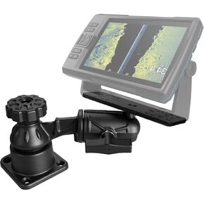 Swing Arm Mount for Fishfinders & Chartplotters, Compatible with Garmin, Humminbird, Lowrance