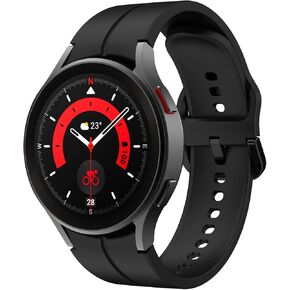 Bands Compatible with Samsung Galaxy Watch 5 Pro 45mm/ Galaxy Watch 6 Classic Band/Galaxy Watch 6/5 40mm 44mm 43mm 47mm Band, No Gap Silicone Replacement Strap with Colorful Buckle