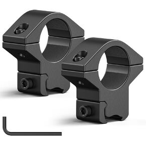 CVLIFE 1 Inch Scope Rings - Scope Mount for Dovetail and Picatinny Rails - 2 Pieces