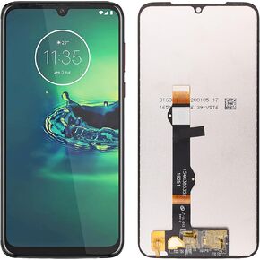 LCD Display Replacement Compatible with Motorola Moto G8 Plus（Black Without Frame Touch Screen Digitizer Assembly with Repair Tools