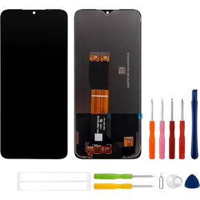 for T-Mo Bile Revvl 6 5G OLED LCD Display Screen Replacement TMAF025G [6.5-inch] Touch Digitizer Glass Assembly +Tools
