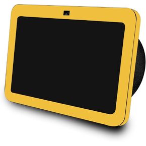 Skin Compatible with Amazon Echo Show 8 (3rd Gen, 2023) - Solid Marigold - Premium 3M Vinyl Protective Wrap Decal Cover - Easy to Apply | Crafted in The USA by MightySkins