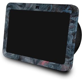 Glossy Glitter Skin Compatible with Amazon Echo Show 8 (3rd Gen, 2023) - Storm Cloud - Premium 3M Vinyl Protective Wrap Decal Cover - Easy to Apply | Crafted in The USA by MightySkins