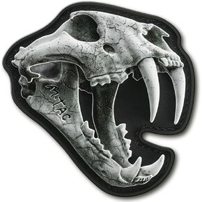 M-Tac Morale Patch - PVC 3D Funny Military Tactical Patch - Tactical Cool Army Meme Patches for Vest, Backpacks, Hats - Hook and Loop Patches (Old Tiger)