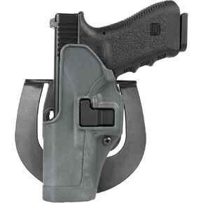 BLACKHAWK! Serpa CQC Gun Metal Grey Sportster Holster, Size 03, Left Hand, 1911 Gov't & Clones w/or w/o Rail (Size 3)