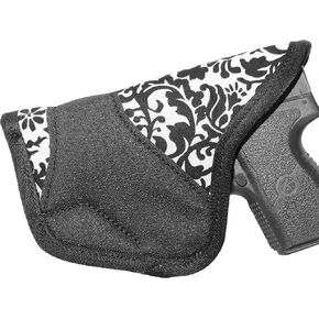 Crossfire Rebel Ambidextrous Pocket Conceal-Carry Handgun Holster for Women - Lightweight Durable Compact Concealed Carry Pistol Holster for Right/Left Hand Shooters