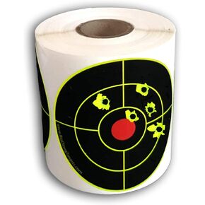250 Target Roll - 3" Inch Adhesive Splatter Target