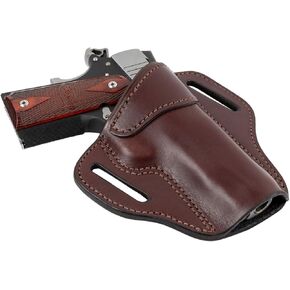 The Ultimate Leather OWB Holster | Made in USA Fits Most 1911 Style Handguns | Kimber - Colt - S & W - Sig Sauer - Remington - Ruger - Springfield & More