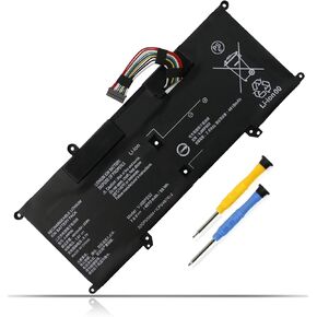 MULS VJ8BPS52 35Wh Laptop Battery for Sony VAIO S11 S13 SX14 Notebook VJS112C0111B VJS112C0411T VJS112C0711B VJS112C1011B VJ-S13-1X0111B VJS131C0111B VJS132C0411B VJS141C0111R 4610mAh