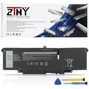 66DWX Battery Replacement for Dell Latitude 7340 7350 7440 7450 7640 7650 P126F P126F001 P175G P175G001 P176G P176G001 P178G P178G001 P179G P179G001 86D0Y 086D0Y 0HYH8 00HYH8 WW8N8 11.4V 57Wh 3Cell