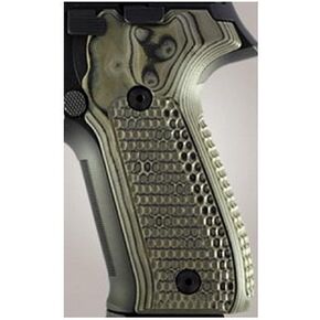 Hogue Sig P226 Grips (Pirahna G-10 G-Mascus), Green