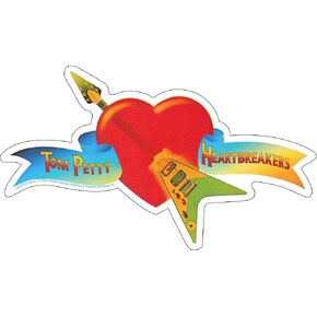 Tom Petty Vintage Logo Sticker