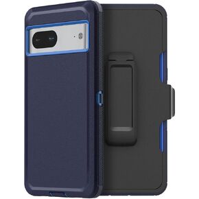 AICase Belt Clip for Google Pixel 7 Case with 360 Built-in Screen Protector,Heavy Duty Drop Protection Full Body Rugged Shockproof/DustProof 3-Layer Military Protective Tough Durable for Pixel 7 6.3"