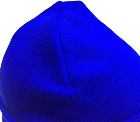 Classic Knit Beanie Cap Beanie for Men and Women, Soft Cuffed Winter Thick Hats Beanies Warm Knit Hats with Pom for Fans in Kuwait