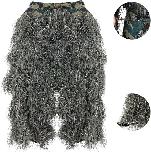 EAmber Ghillie Suit 3D Youth Camo Camouflage Hunting Apparel Clothing Youth in Saudi Arabia