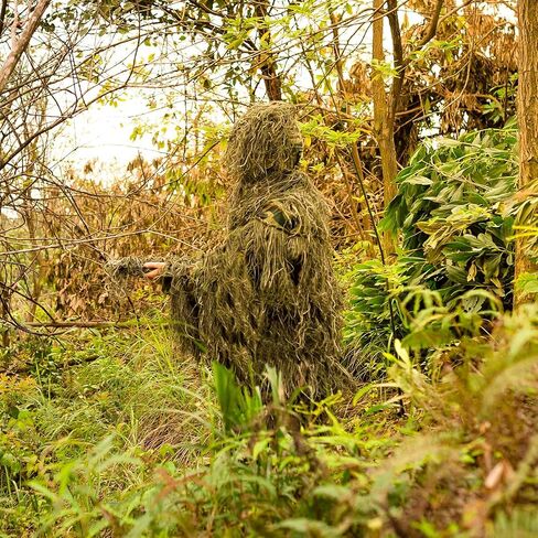 EAmber Ghillie Suit 3D Youth Camo Camouflage Hunting Apparel Clothing Youth in Saudi Arabia