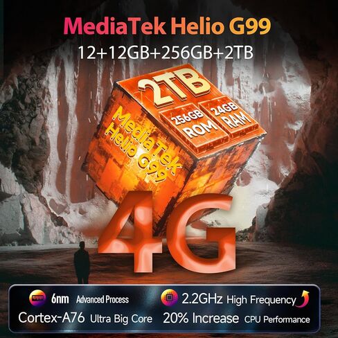Ulefone Armor 27T Rugged Cell Phone with Thermal Image Camera, MTK Helio G99, 24GB+256GB, 50MP+64MP+32MP, Android 14, 6.78", 10600mAh/Wireless Charge, uSmart Connector, 4G Unlocked Smartphone in Saudi Arabia