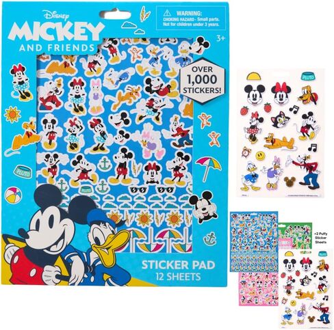 Nickelodeon Paw Patrol Stickers for Kids, 14 Sheet Paw Patrol Sticker Book Set Including Puffy Stickers, 1200+ Stickers in Saudi Arabia