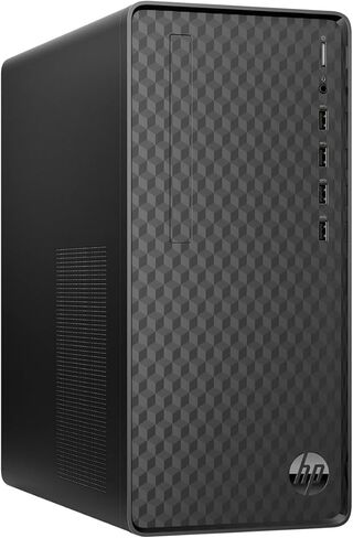 HP Desktop, AMD Ryzen 5 5600G Processor, 16GB RAM, 1TB PCIe SSD, USB Type-A, HDMI, VGA, Wi-Fi, Bluetooth, Wired Keyboard & Mouse, Windows 11 Home, Black in Saudi Arabia