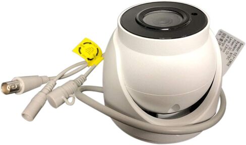 eSecure 4-in-1 AHD/HD-TVI/HD-CVI/960H 5MP IR Eyeball Dome Camera, Fixed Lens, OSD, COC, Home Security Surveillance Dome Camera (White) in Kuwait