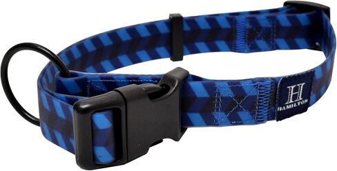 Hamilton Waterproof Dog Collar, Adjustable Lime Green Dog Collar, PVC Laminated, Lightweight Pet Collar for Dogs, Size M/L in Kuwait